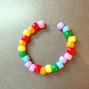 Rainbow stretchy all size bracelet